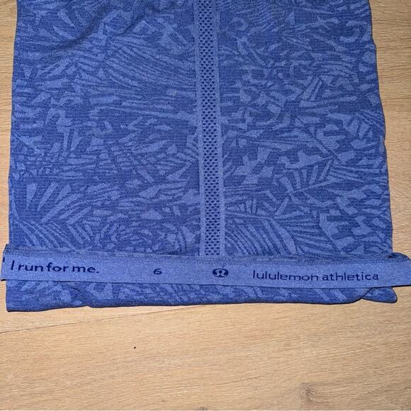 Lululemon Swiftly Tech Racerback Heathered Harbor Blue 6 - Picture 11 of 12